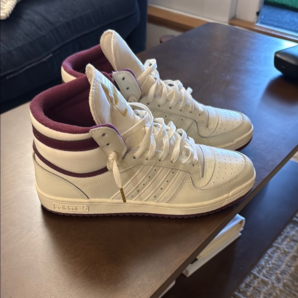 Adidas Men's Top Ten RB “Ivory” High-Top Sneakers